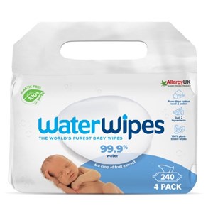 Waterwipes BIO Islak Mendil 240 Adet (4x60 Adet)