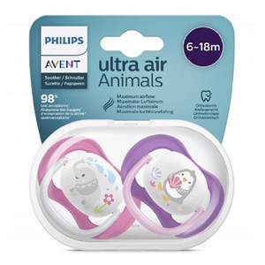 Avent Ultra Air 2'li Emzik 6-18 Ay Kız