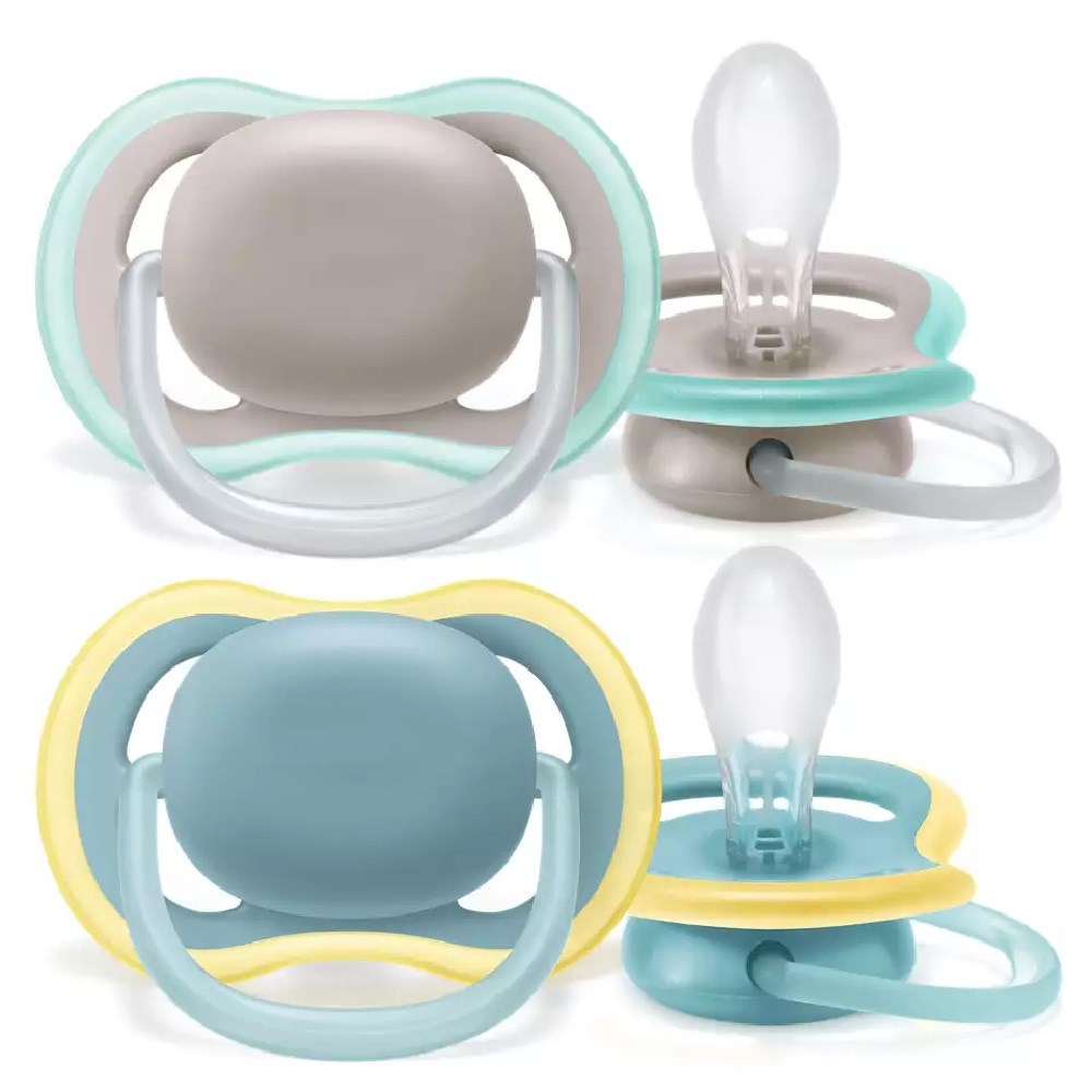 Avent 0% BPA Ultra Air Emzik 18 Ay +  Beige / Dawn Orjinal