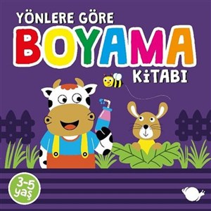 Çikolata Yayınevi Yönlere Göre Boyama Kitabı