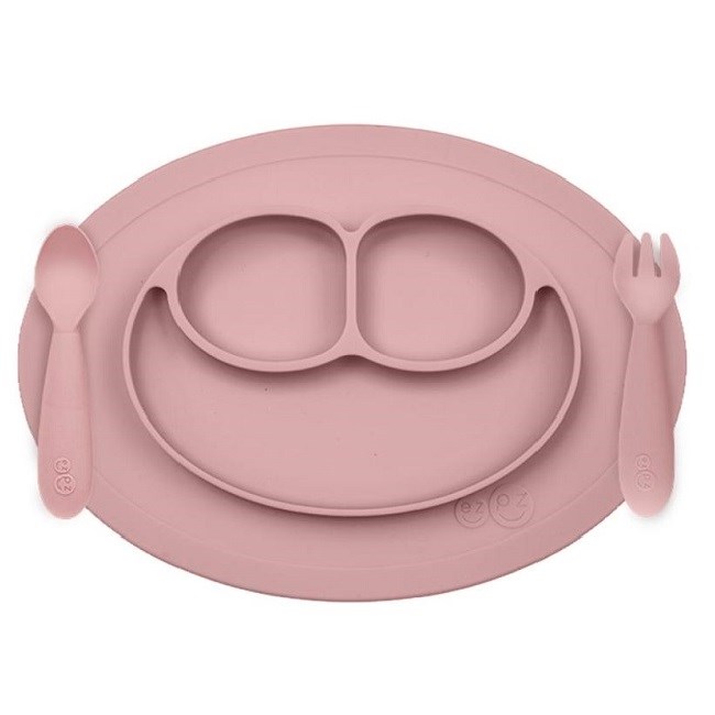 EZPZ Mini Mat Feeding Set Blush Orjinal