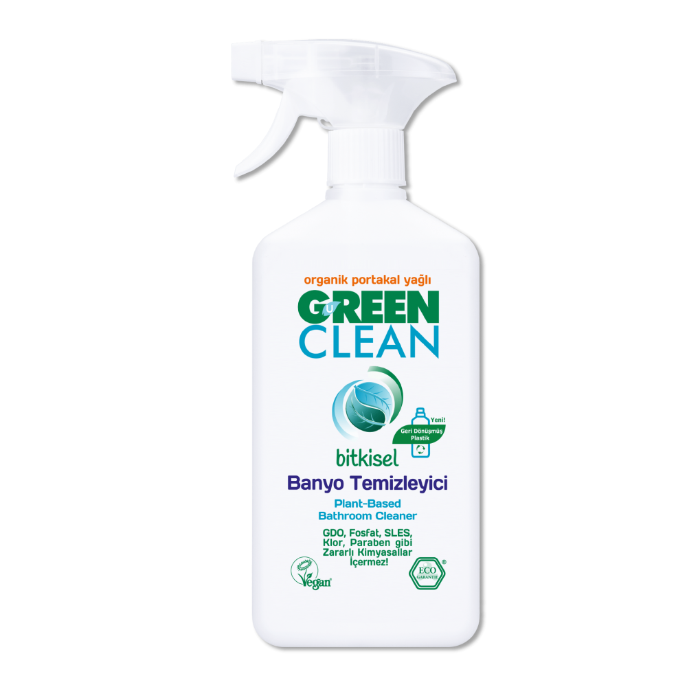 U Green Clean Organik Portakal Yağlı Banyo Temizleyici 500 ml 