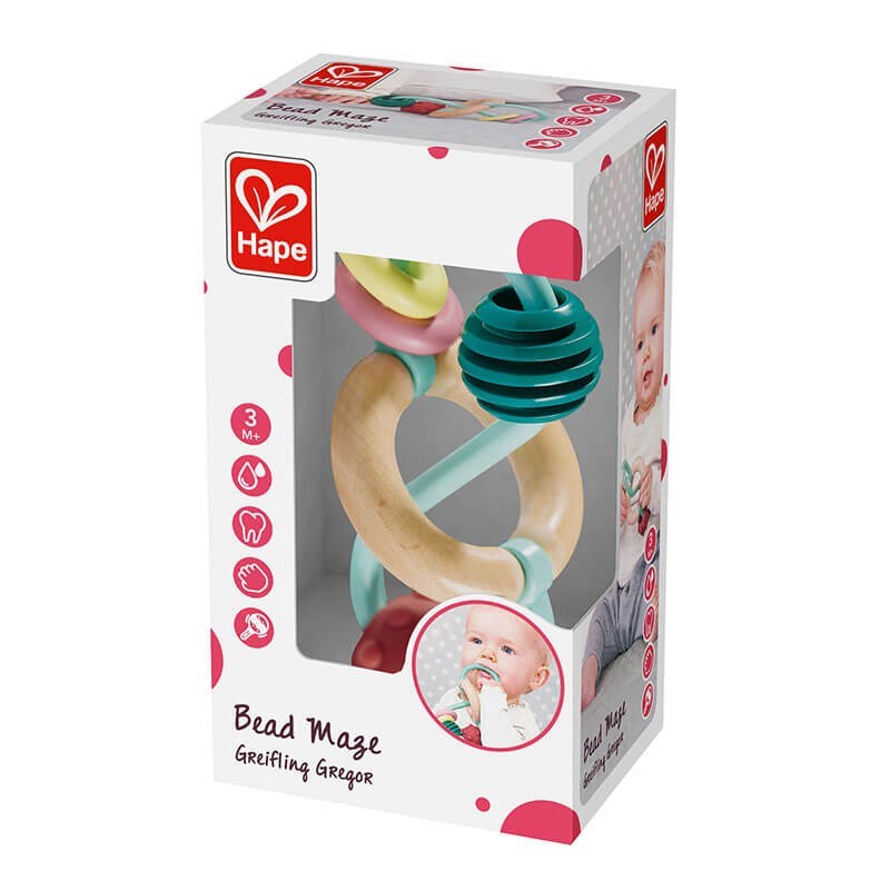 Hape Bead Maze Diş Kaşıyıcı 