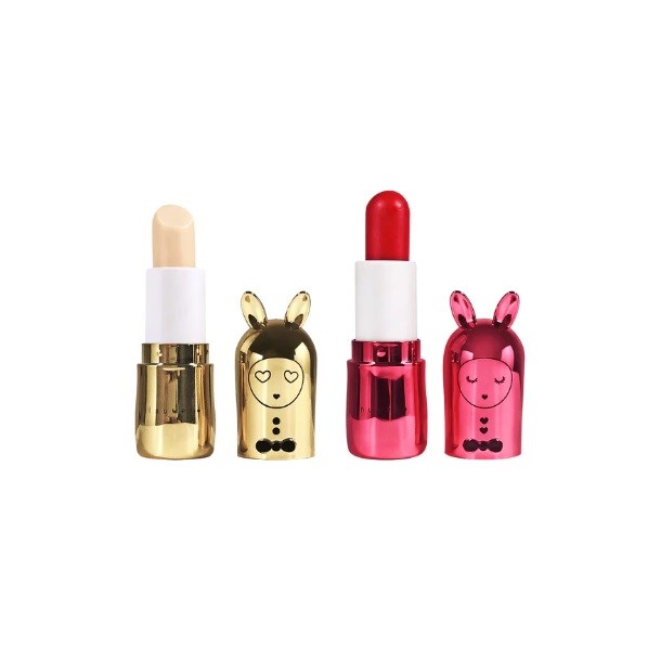 Inuwet Dudak Koruyucu Lip Balm Etoile Metal 2'li Set 