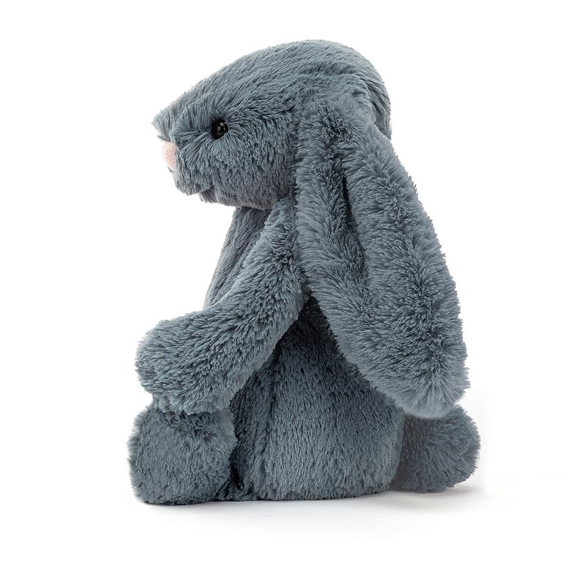 Jellycat Bashful Koyu Mavi Tavşan Small Uyku Arkadaşım Orjinal