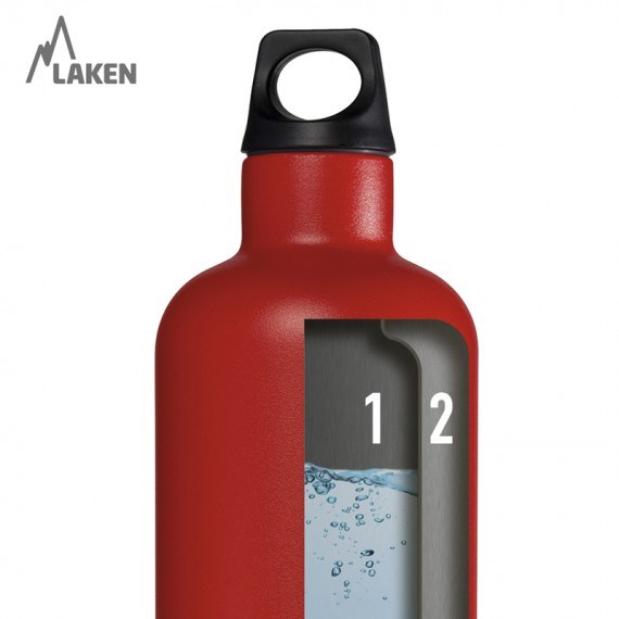 Laken 18/8 Çelik Futura Termos 0,50 L - Sarı  