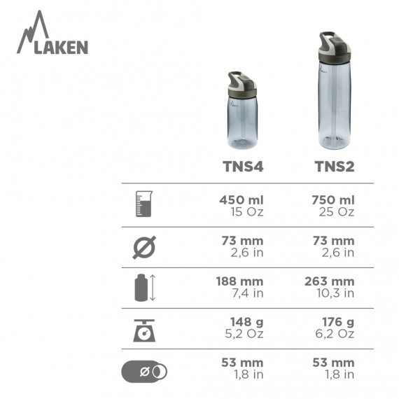 Laken Tritan Summit Suluk 0.75 L - Granit 