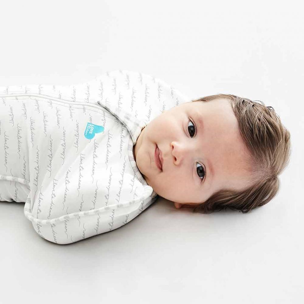 Love To Dream Swaddle Up 1.0 Tog Dreamer White Beyaz