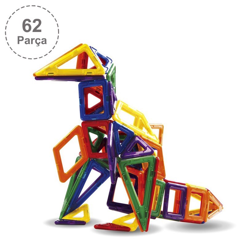 Magformers Mıknatıslı Creative Set - 62 Parça 