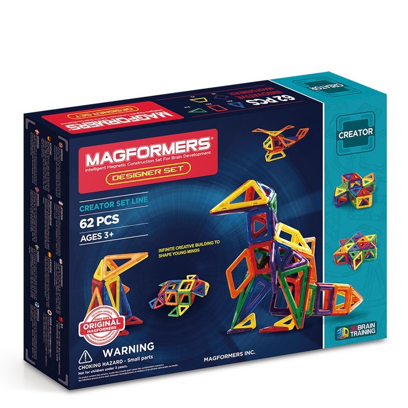 Magformers Mıknatıslı Creative Set - 62 Parça 