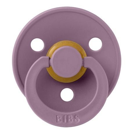 Bibs Colour Kauçuk Emzik Mauve 0-6 Ay Mor