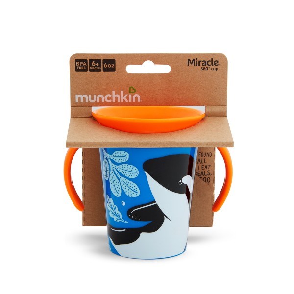 Munchkin Mucize 360 Alıştırma Bardağı Orka 6 ay+ 177 ml 