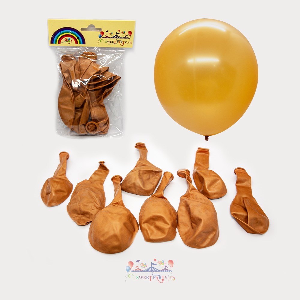 Mumay Metalik Gold Balon 8'li 