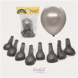 Mumay Metalik Silver Balon 8'li