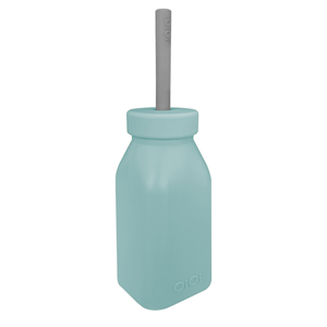 Oioi Şişe Pipet Aqua Green / Powder Grey