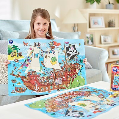 Orchard Pirate Ship Puzzle 5-9 Yaş + Orjinal