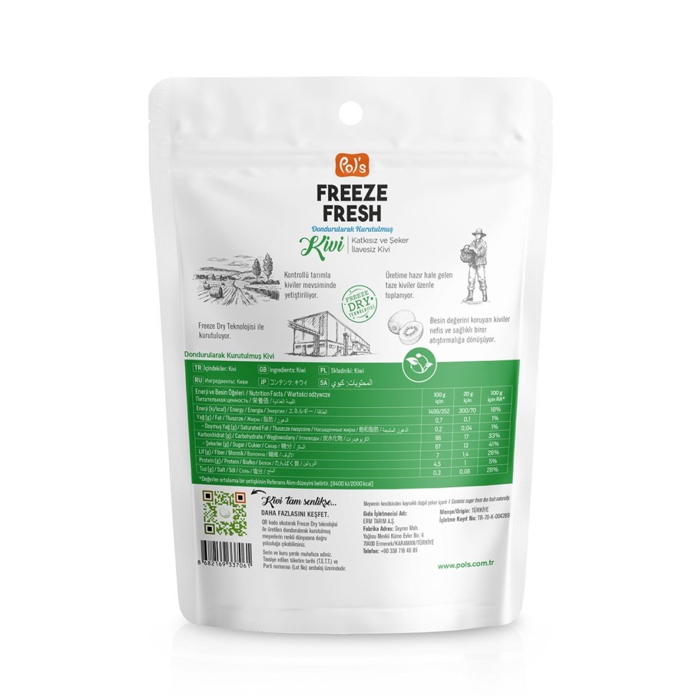 Freeze Fresh Kivi 20 gr 