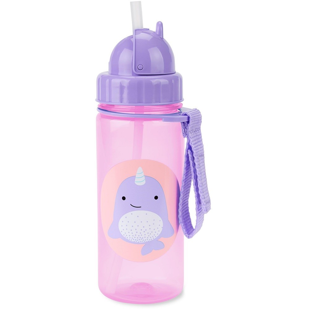 Skip Hop Zoo Pipetli Bardak 390 ml Narwhal Orjinal