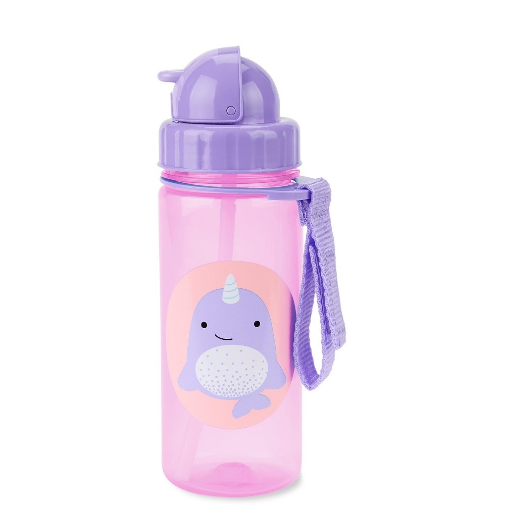 Skip Hop Zoo Pipetli Bardak 390 ml Narwhal Orjinal