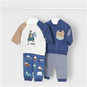 Mayoral Kışlık Erkek Bebek Eşofman 4'lü Set