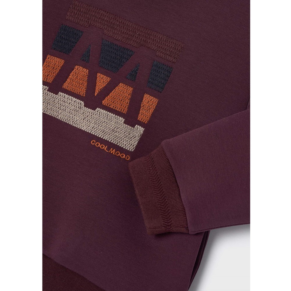 Mayoral Kışlık Erkek Uzun Kol Kapşonlu S-shirt Bordo