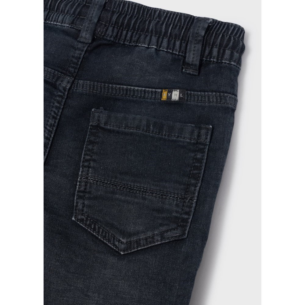 Mayoral Kışlık Erkek Denim Pantolon Siyah