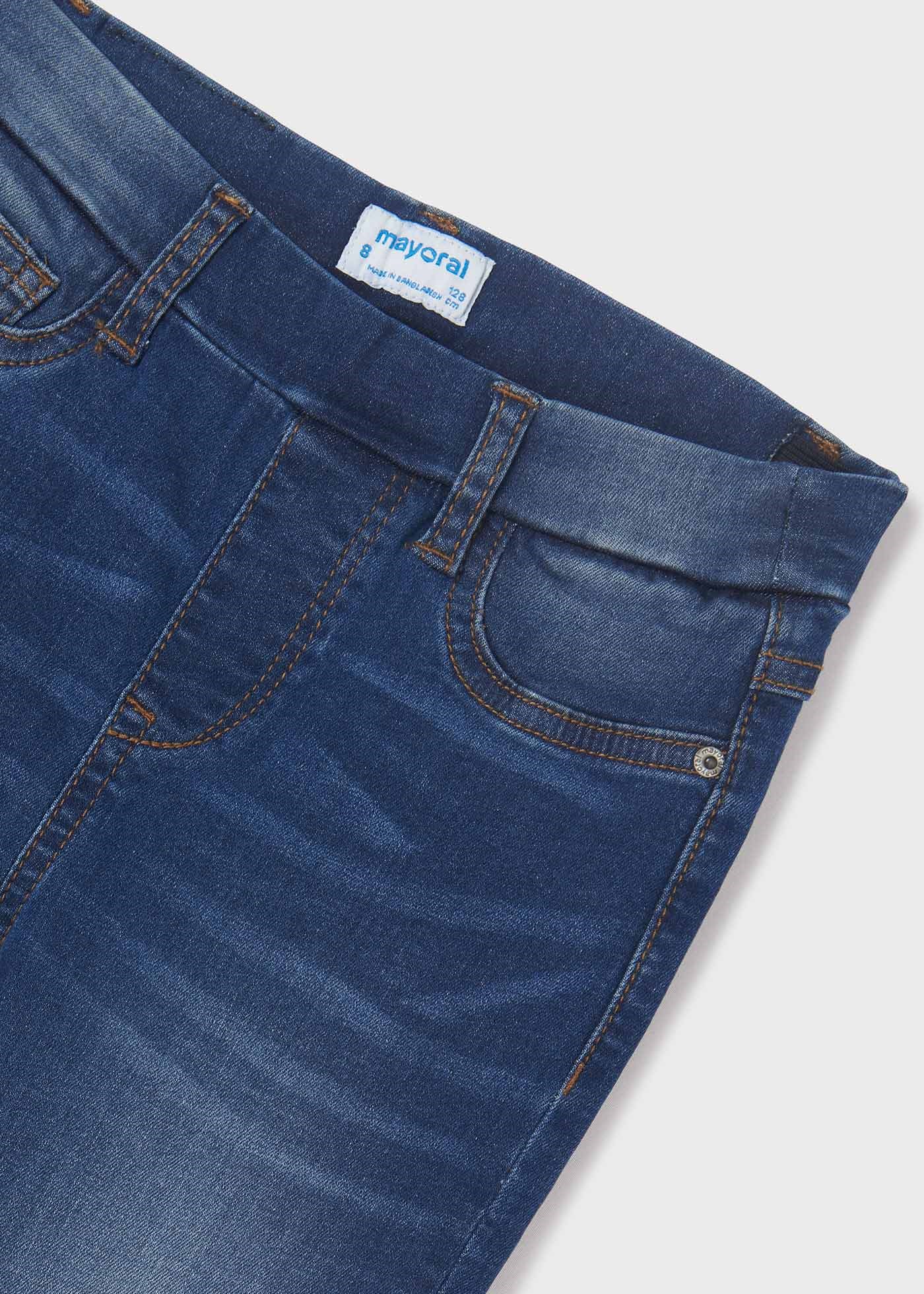 Mayoral Yazlık Kız Denim Pantolon Mavi