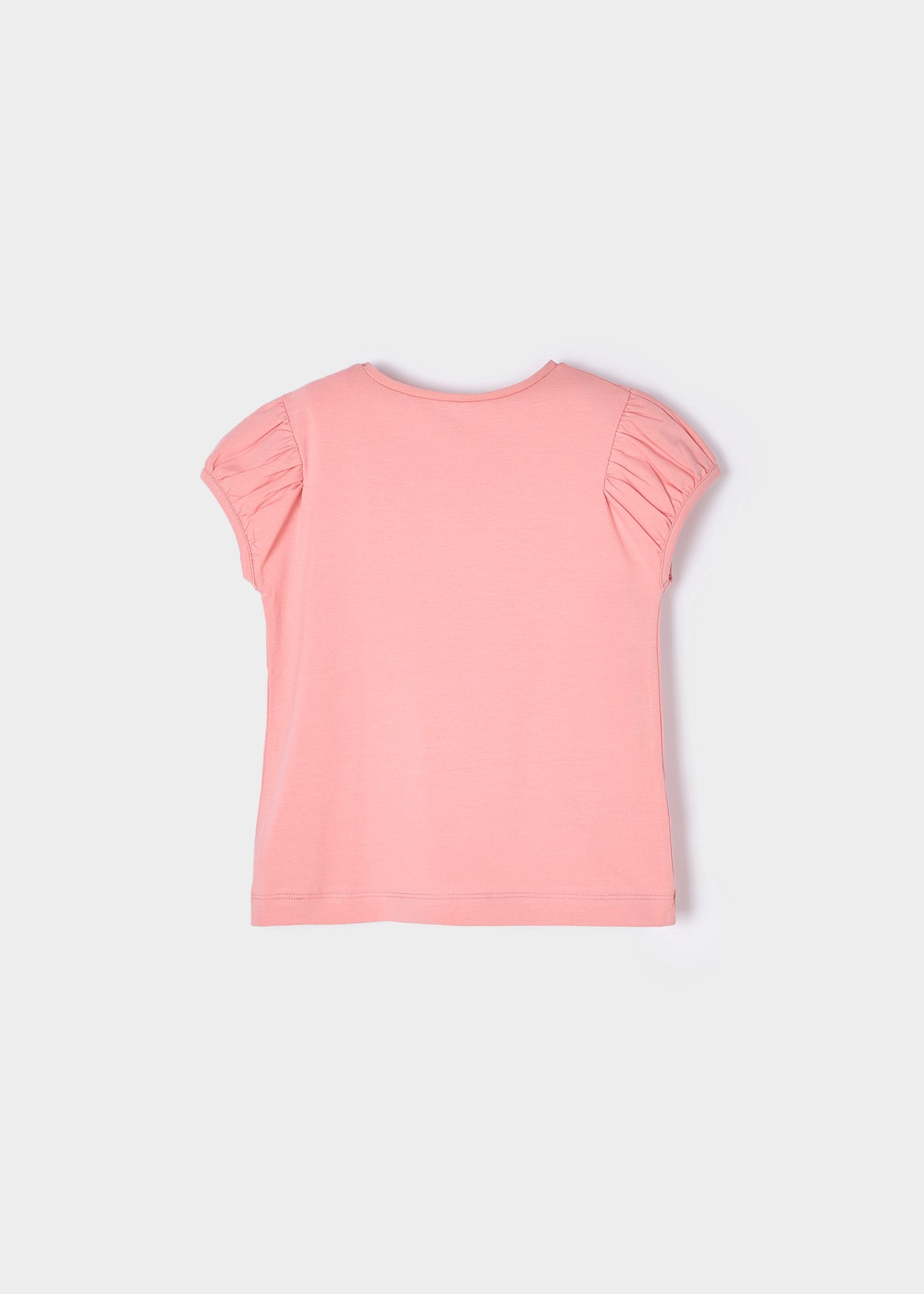 Mayoral Yazlık Kız Kısa Kol T-shirt Pembe