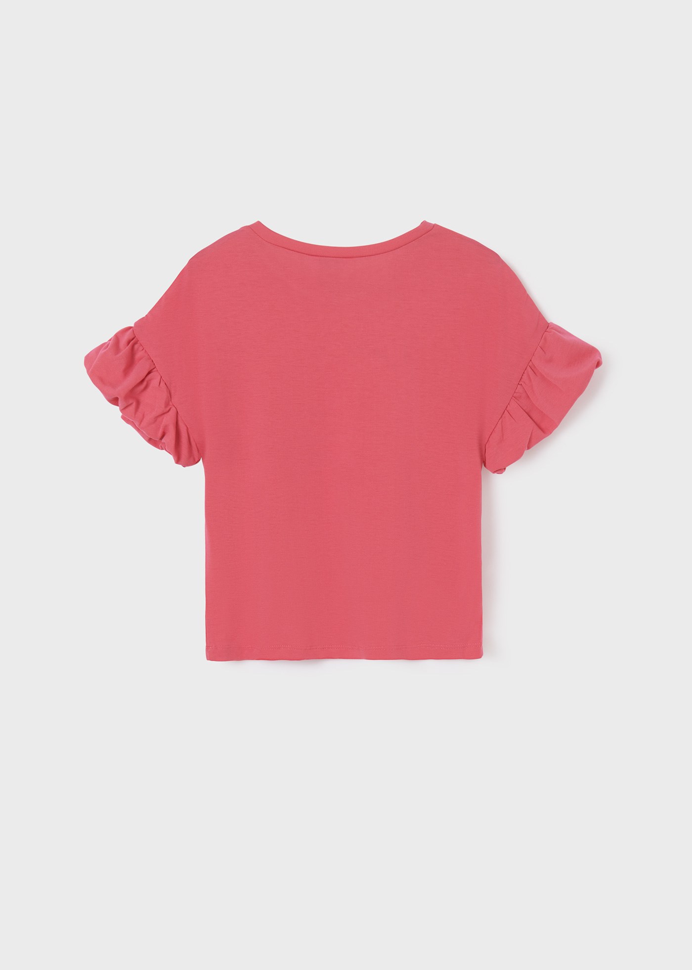 Mayoral Yazlık Kız Kısa Kol T-shirt Pembe