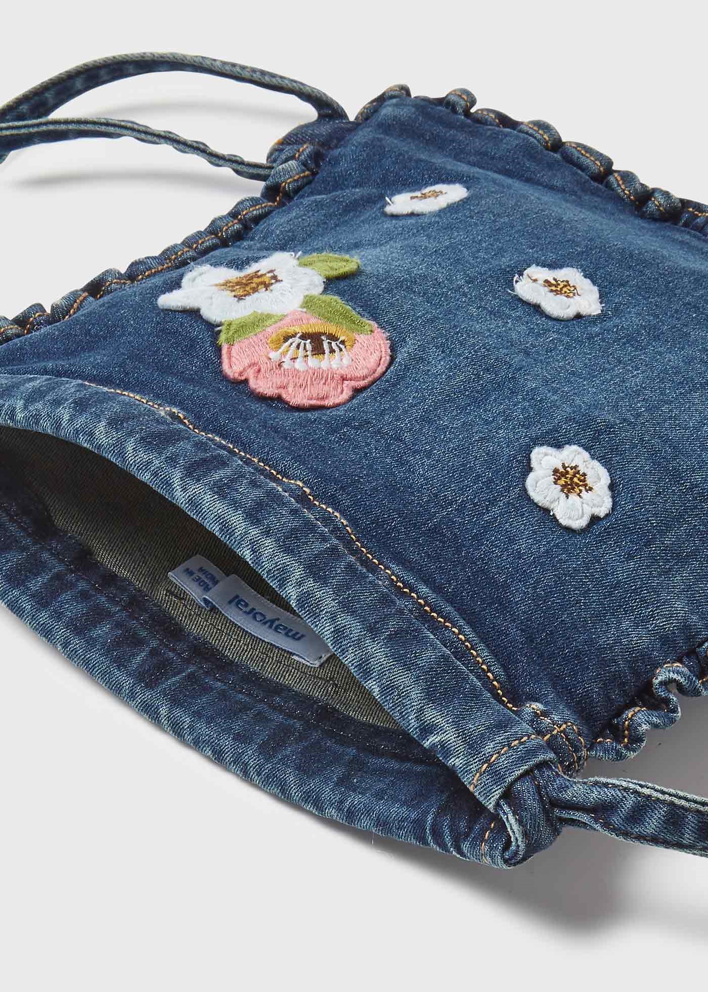 Mayoral Kız Bebek Denim Çanta 