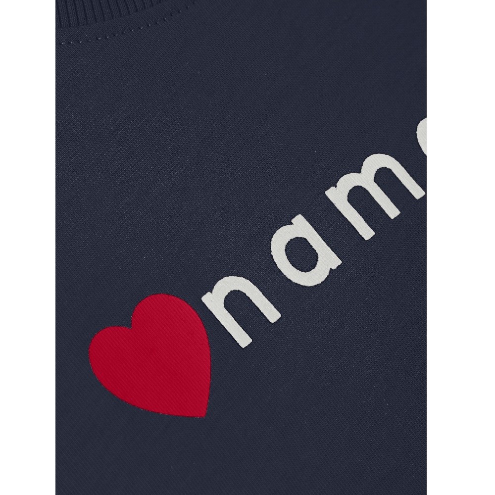 Name It Yazlık Kız Kısa Kol T-shirt Koyu Mavi