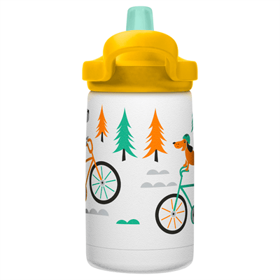 Camelbak Pipetli Çelik Termos Suluk - Eddy+ 350 ml - Biking Dogs 