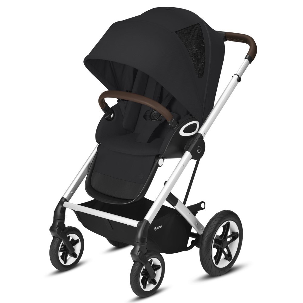 Cybex Talos S Lux Silver Deep Black 