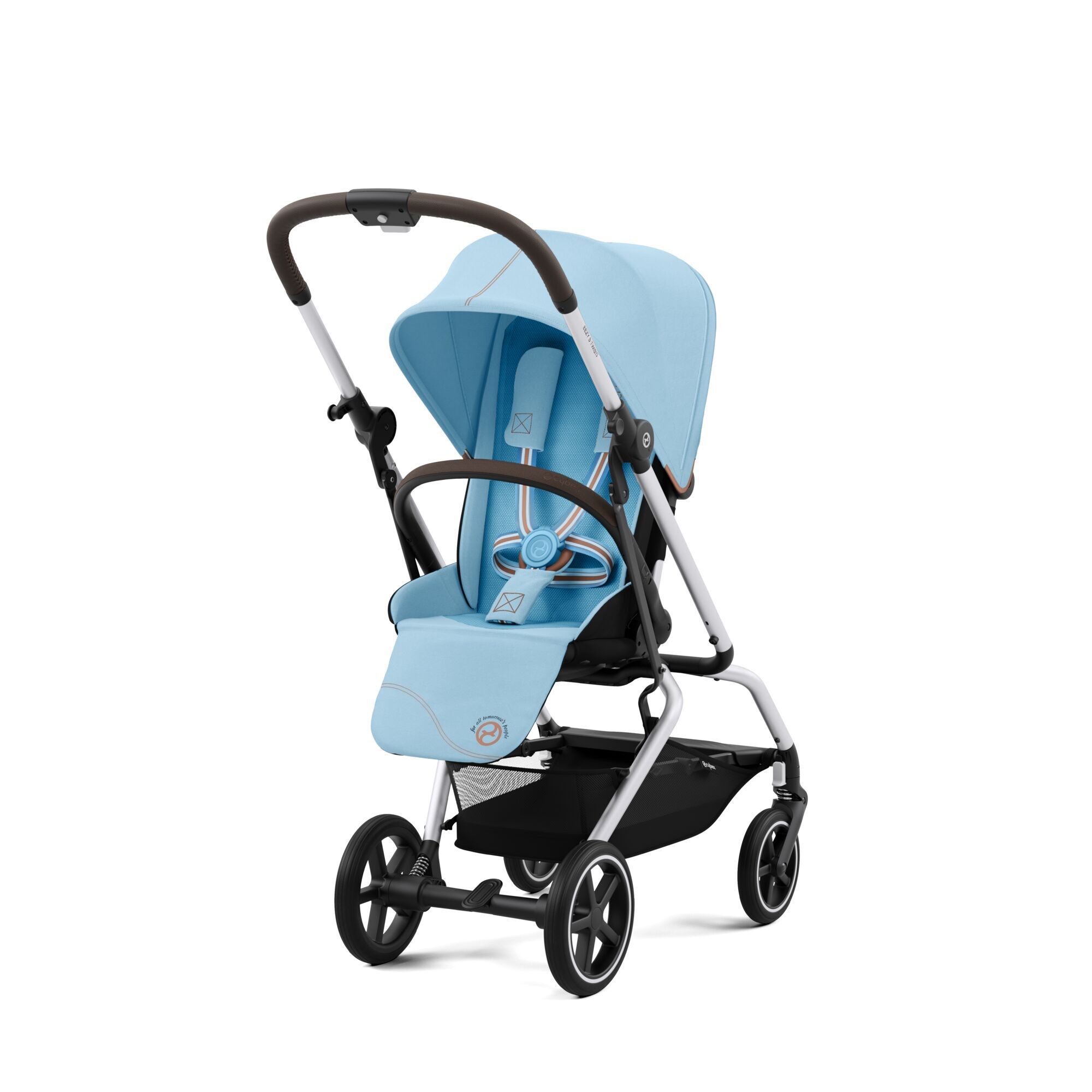 Cybex Eezy S Twist2 Silver Beach Blue Kabin Boy 360 Derece  