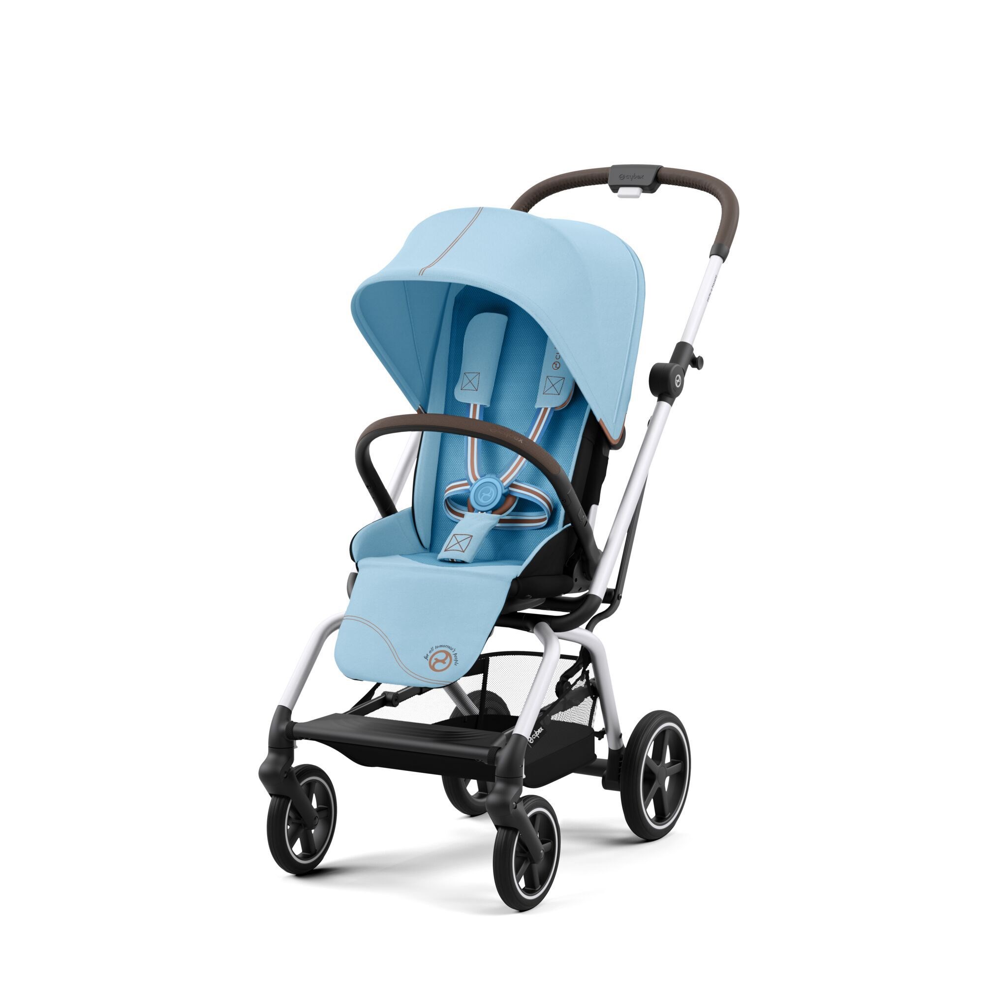 Cybex Eezy S Twist2 Silver Beach Blue Kabin Boy 360 Derece  