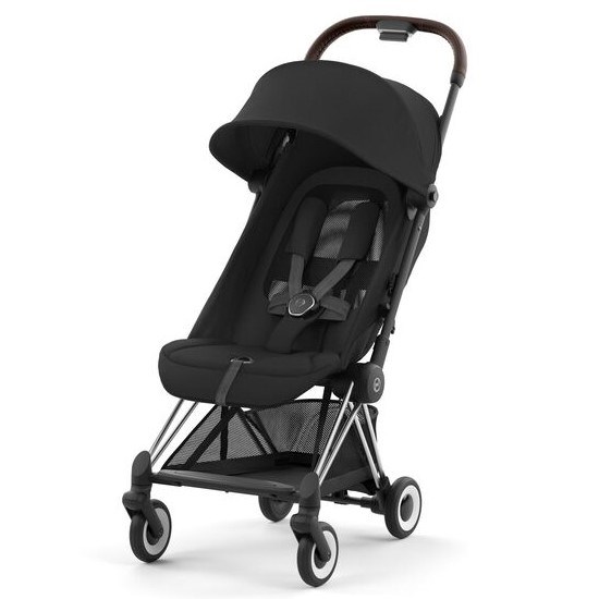 Cybex Coya Chrome Brown Sephia Black 