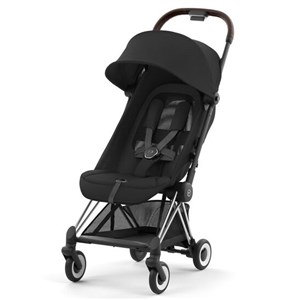 Cybex Coya Chrome Brown Sephia Black