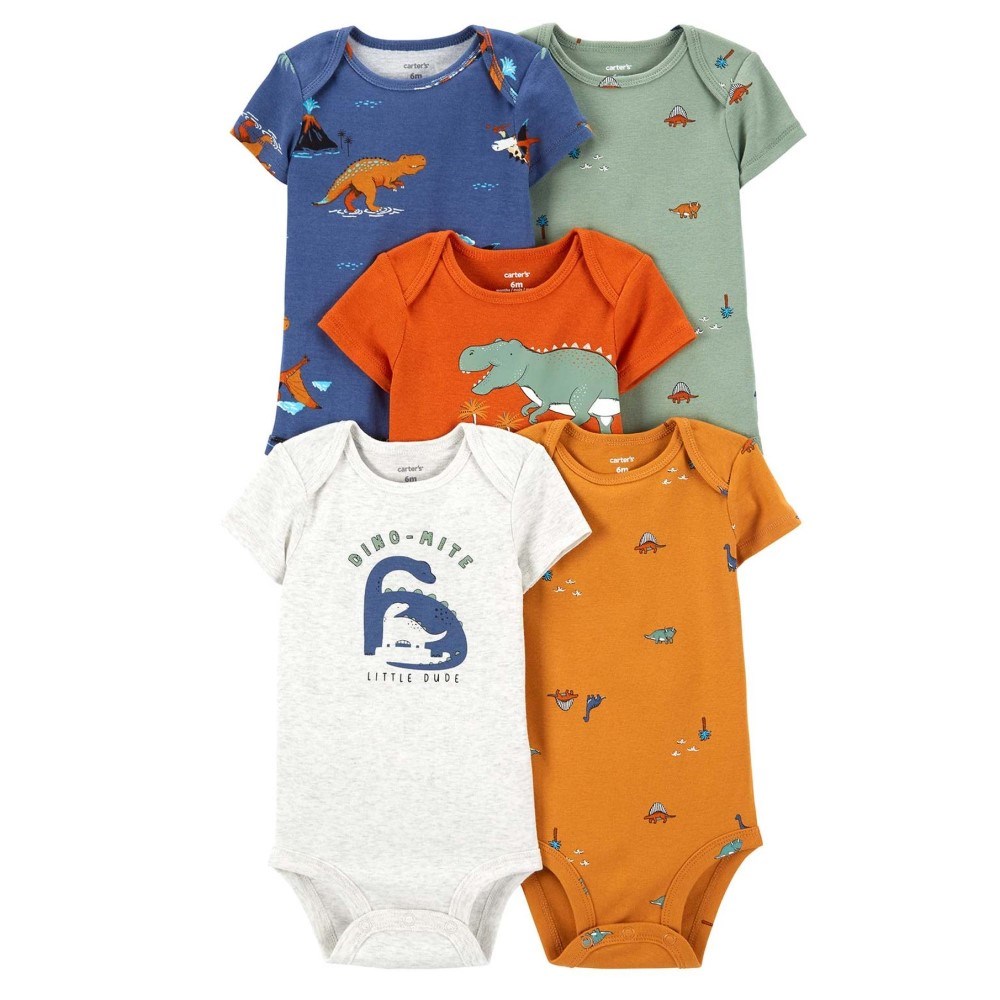 Carter's Layette Erkek Bebek 5'li Body Set Orjinal