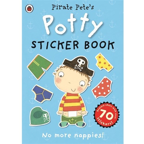 Pirate Pete Poty Sticker Book Çıkartma Kitabı 