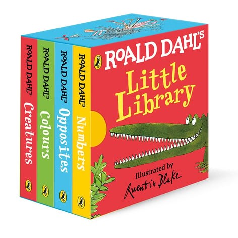 Roald Dahls Little Library 4'lü Küçük Kitap 