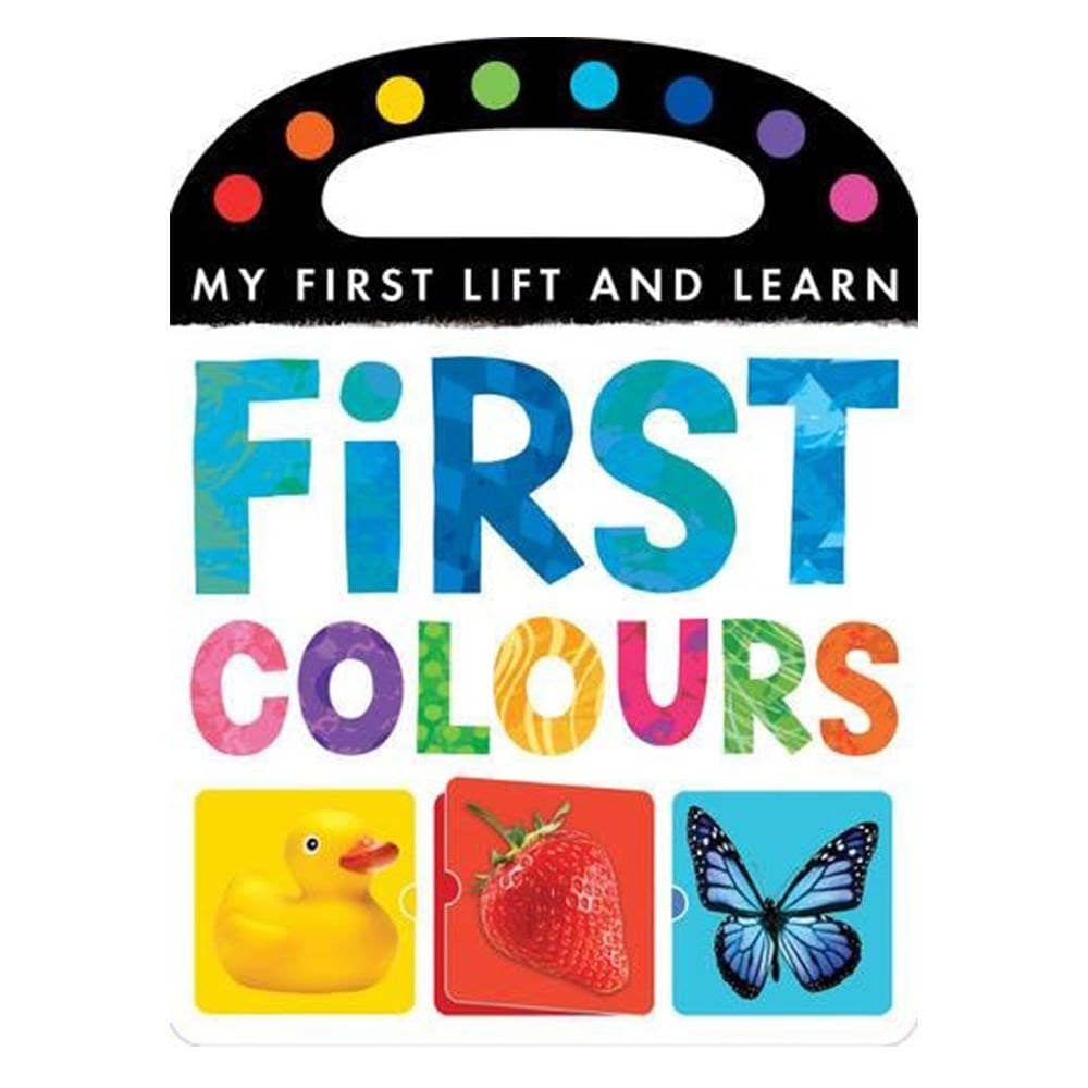 First Colours - My First Lift and Learn Eğitici Kitap 