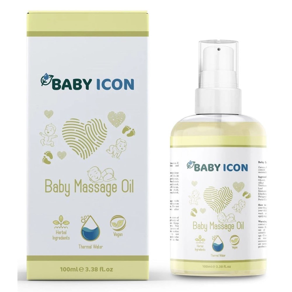 Baby Icon Bebek Masaj Yağı 