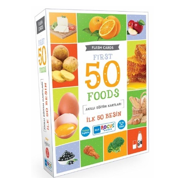 Blue Focus First 50 Foods-İlk 50 Besin 