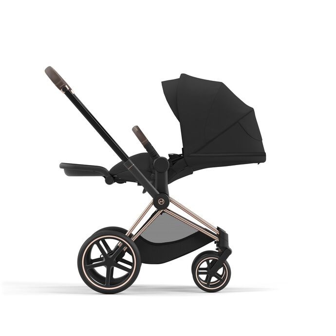 Cybex e-Priam Bebek Arabası Rose Gold- Sephia Black 