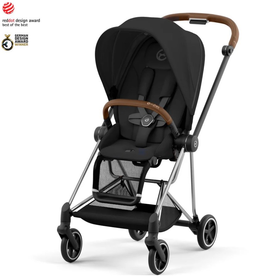 Cybex Mios Bebek Arabası Chrome Brown - Sephia Black  