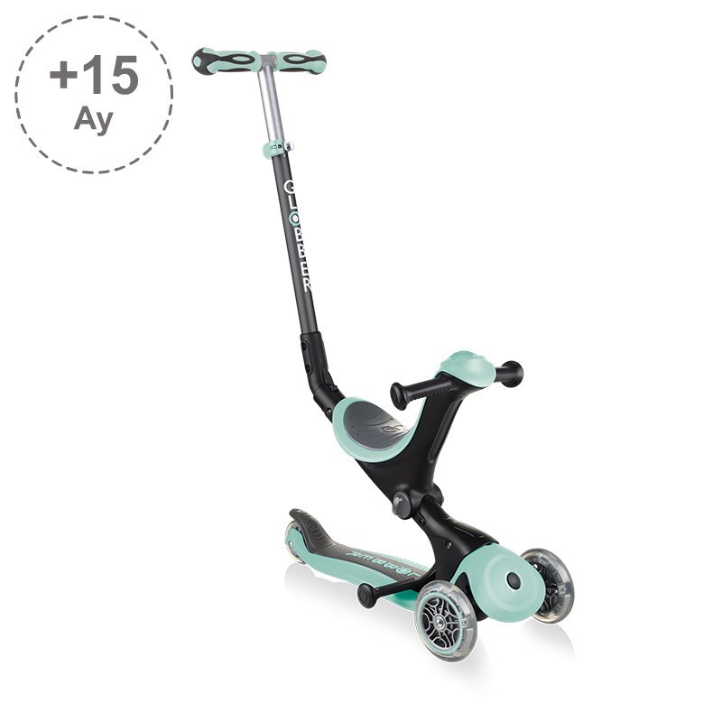 Globber Scooter Go Up Deluxe Scooter Mint Yeşili 15 Ay+ 