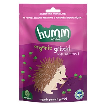 Humm Organik Grissini Pancarlı 55 gr 