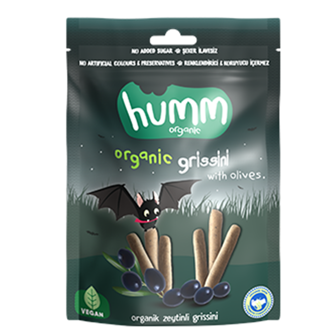 Humm Organik Grissini Zeytinli 55 gr 