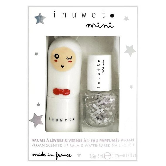 Inuwet White Lip Balm ve Oje 2'li Set 