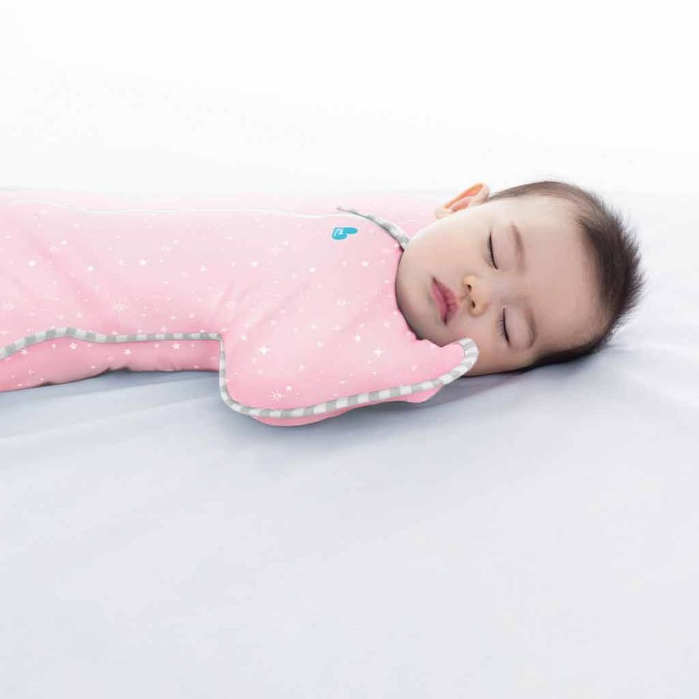 Love To Dream Swaddle Up 0.2 Tog Pink Pembe